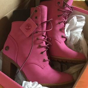 timberland glancy pink